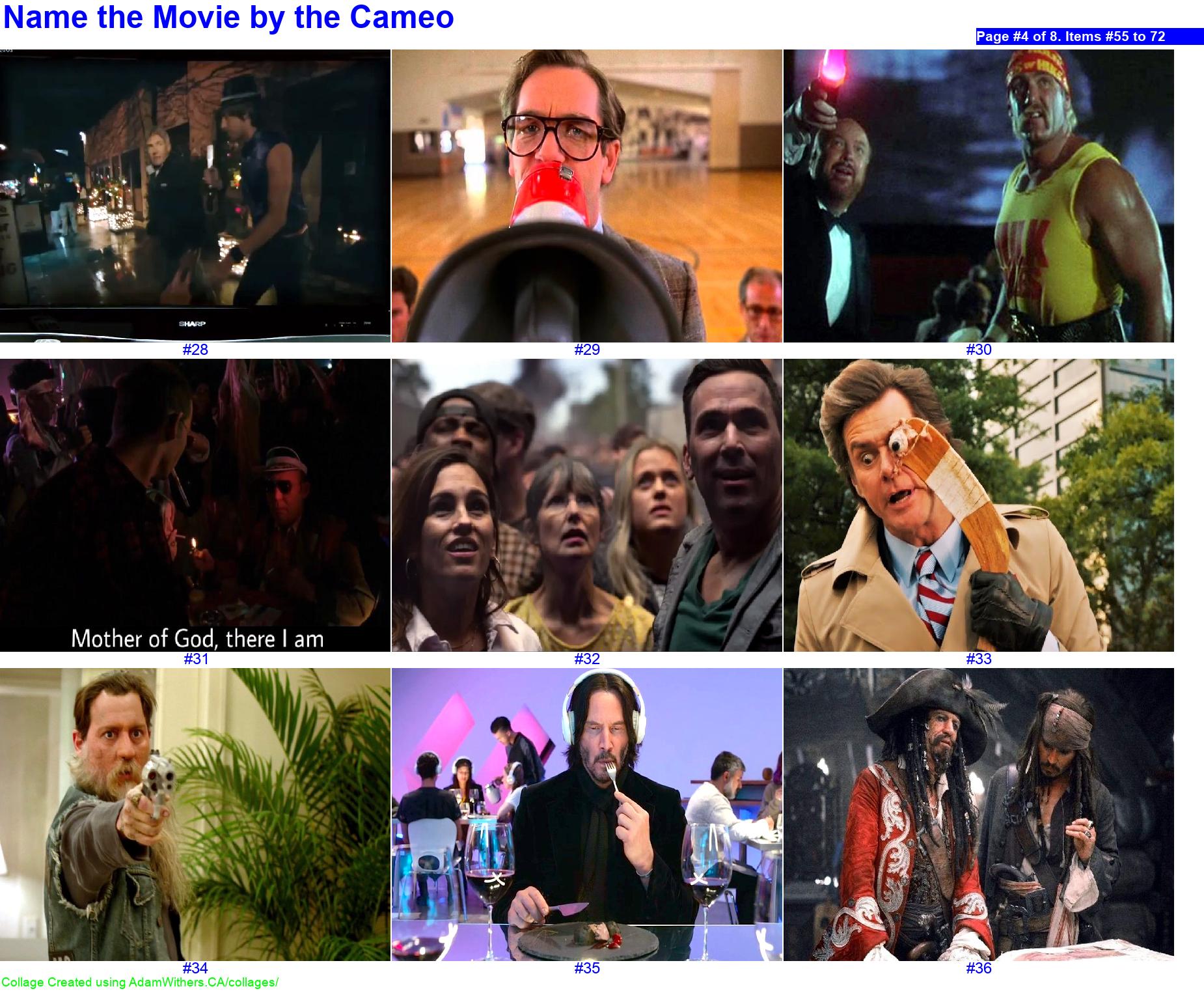 CollageC: guessMovieByCameo Page 4